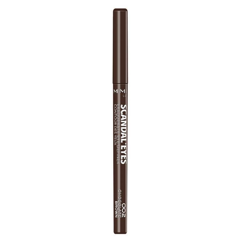 Rimmel 芮谜 Scandaleyes 浓密持久眼线笔 002 巧克力棕色