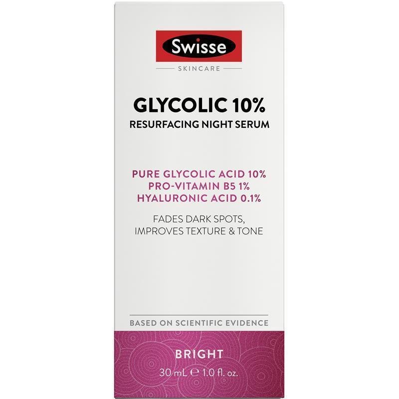 斯维诗 Swisse 10%果酸焕肤夜间精华 30ml