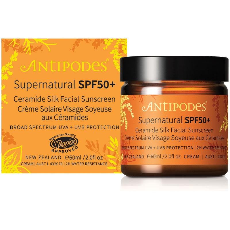 Antipodes Supernatural 神经酰胺丝滑面部防晒霜 SPF50+