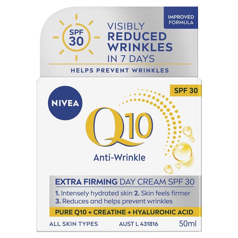 妮维雅 Q10抗皱紧致日霜 SPF30 50ml