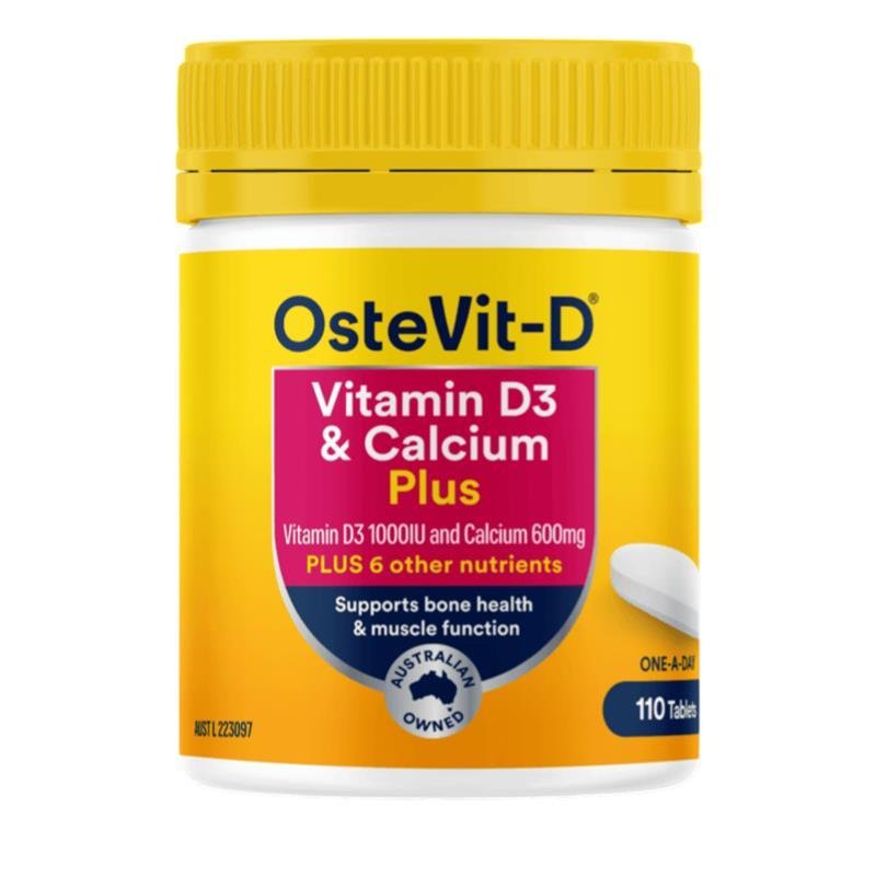 OsteVit-D 维生素D3+钙镁锌复合片 110片