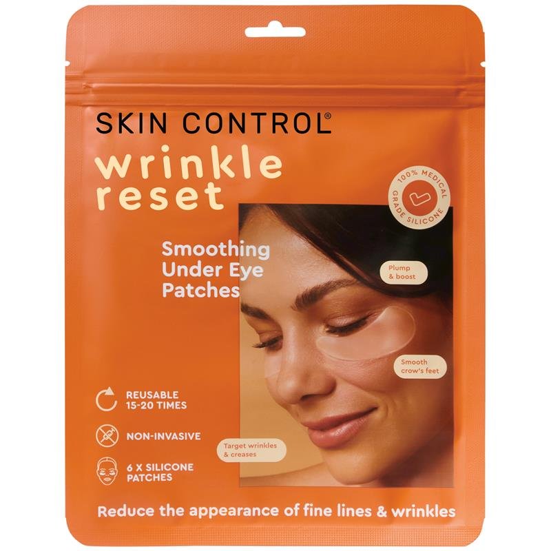 Skin Control 抗皱抚纹眼下硅胶贴 6片装