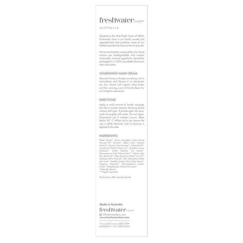 Freshwater Farm 麦卢卡蜂蜜香草护手霜 100ml