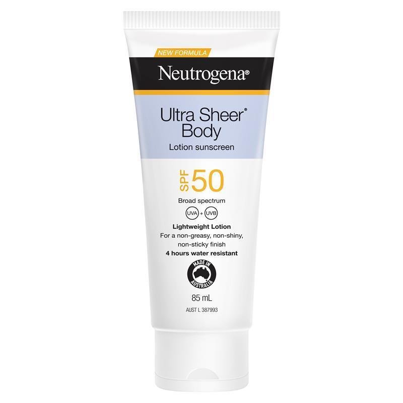 露得清 Neutrogena 轻盈无油身体防晒乳 SPF50 85ml