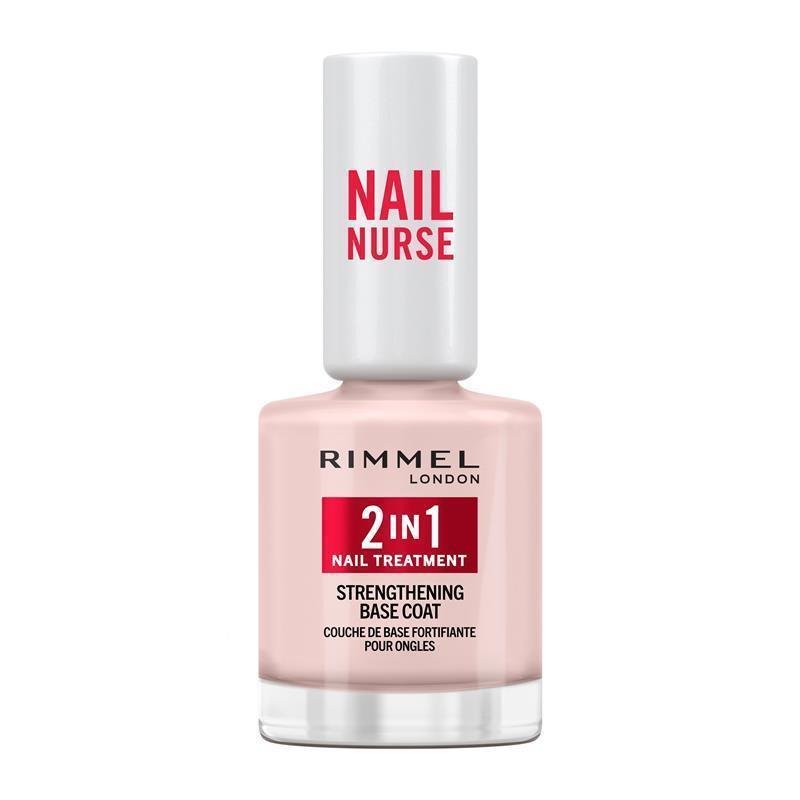 Rimmel 芮谜 二合一指甲护理底油&强韧剂 Nail Nurse