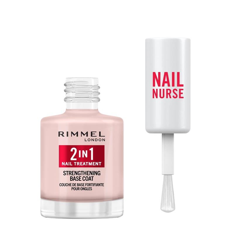 Rimmel 芮谜 二合一指甲护理底油&强韧剂 Nail Nurse