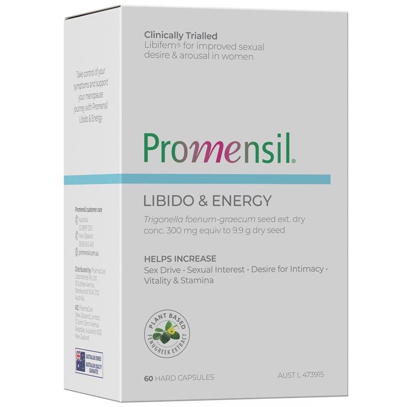 Promensil 葫芦巴 活力与精力胶囊 60粒