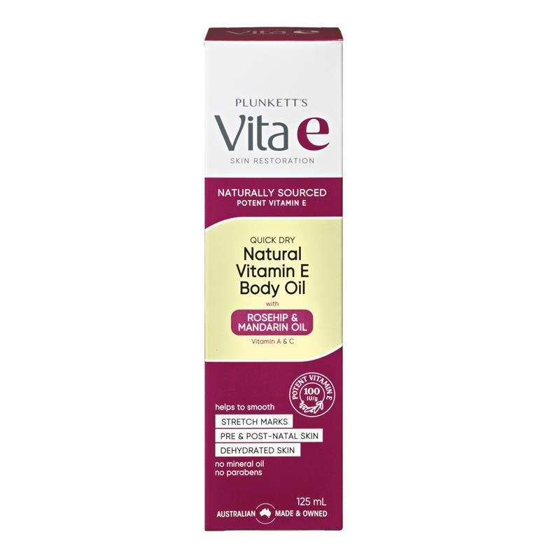 Plunkett's Vita E 天然维生素E速干护肤油 125ml