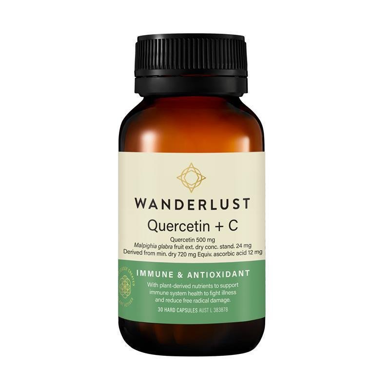 Wanderlust 槲皮素 + 维生素C 30粒