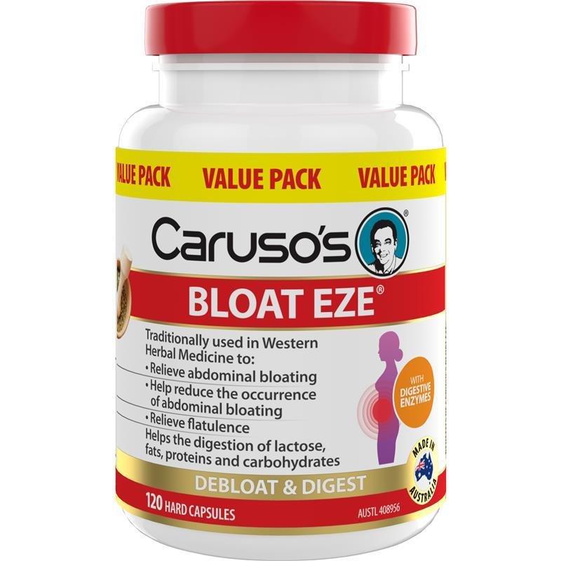 Caruso's 卡卢索 Bloat Eze 消胀助消化酶 120粒(独家装)