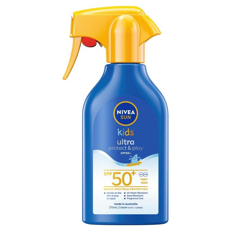 NIVEA 妮维雅 儿童超效畅玩防晒乳 SPF50+ 270ml
