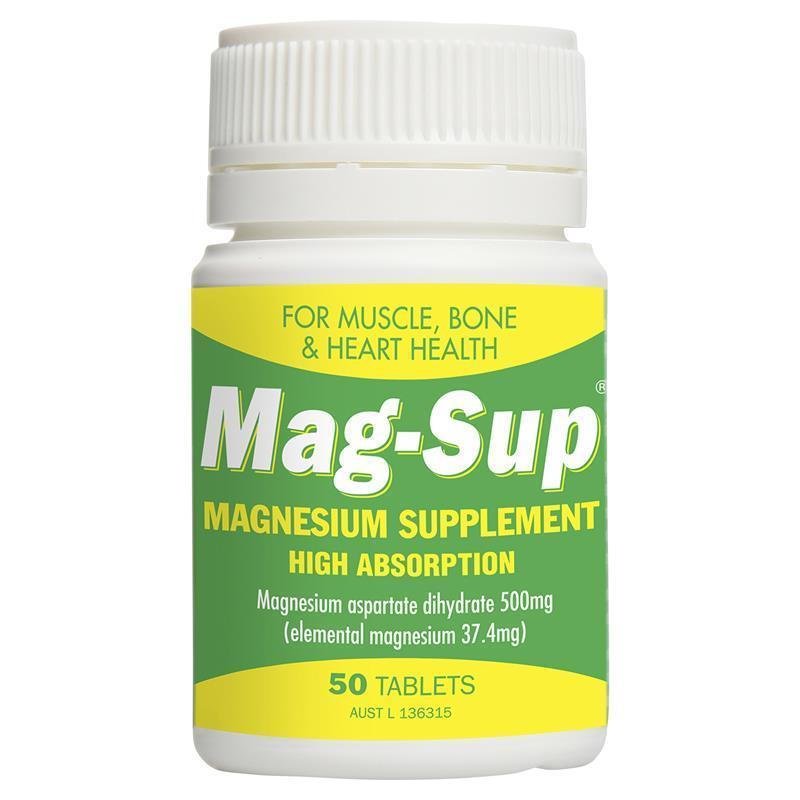 Mag-Sup 天冬氨酸镁 500mg 50片