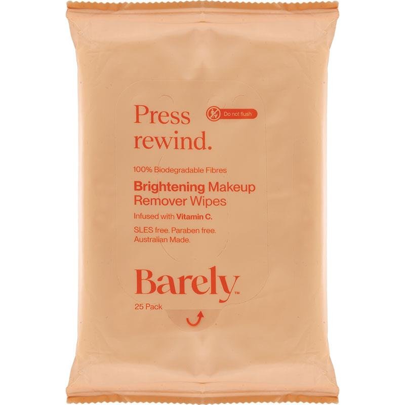Barely 焕亮维C黄瓜卸妆湿巾 25片装
