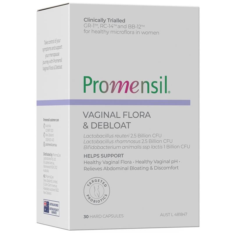 Promensil 女性私护益生菌胶囊(舒缓胀气)30粒