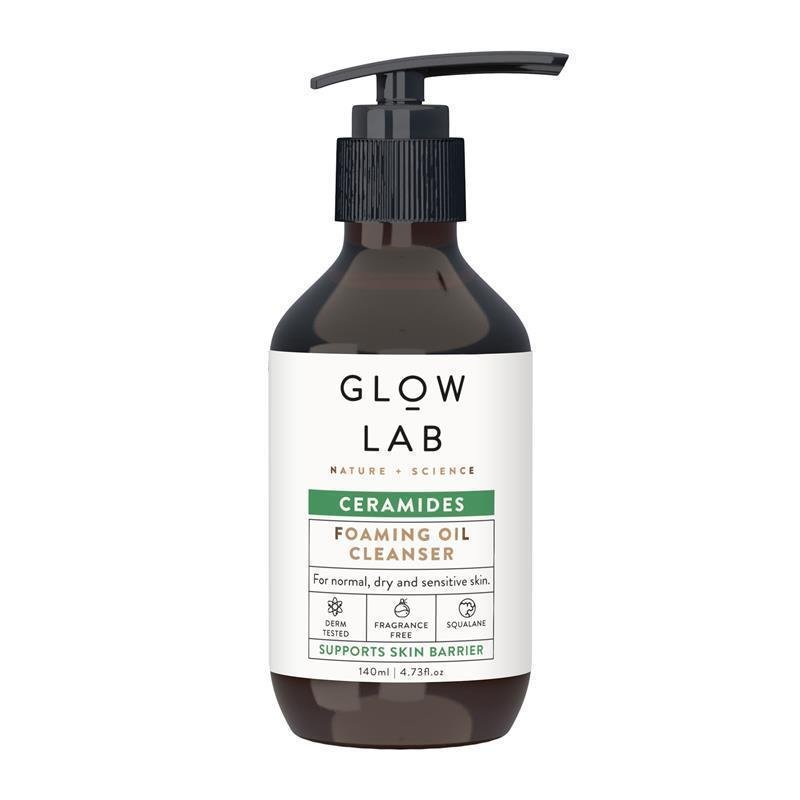Glow Lab 神经酰胺泡沫卸妆洁面油 140ml