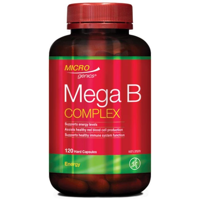Microgenics Mega B 强效复合维生素B 120粒