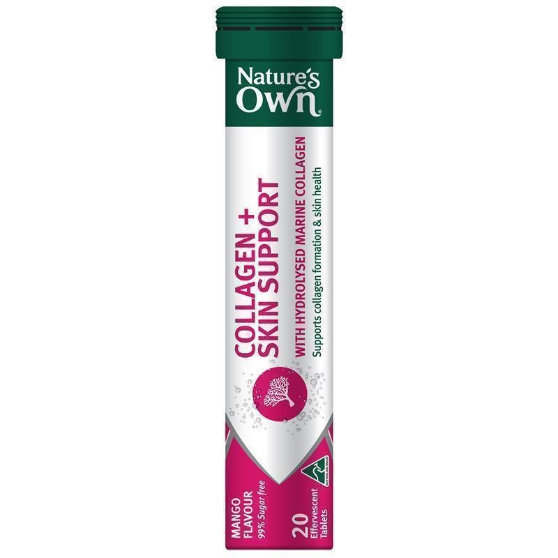 Nature's Own 胶原蛋白+肌肤支持泡腾片 20片