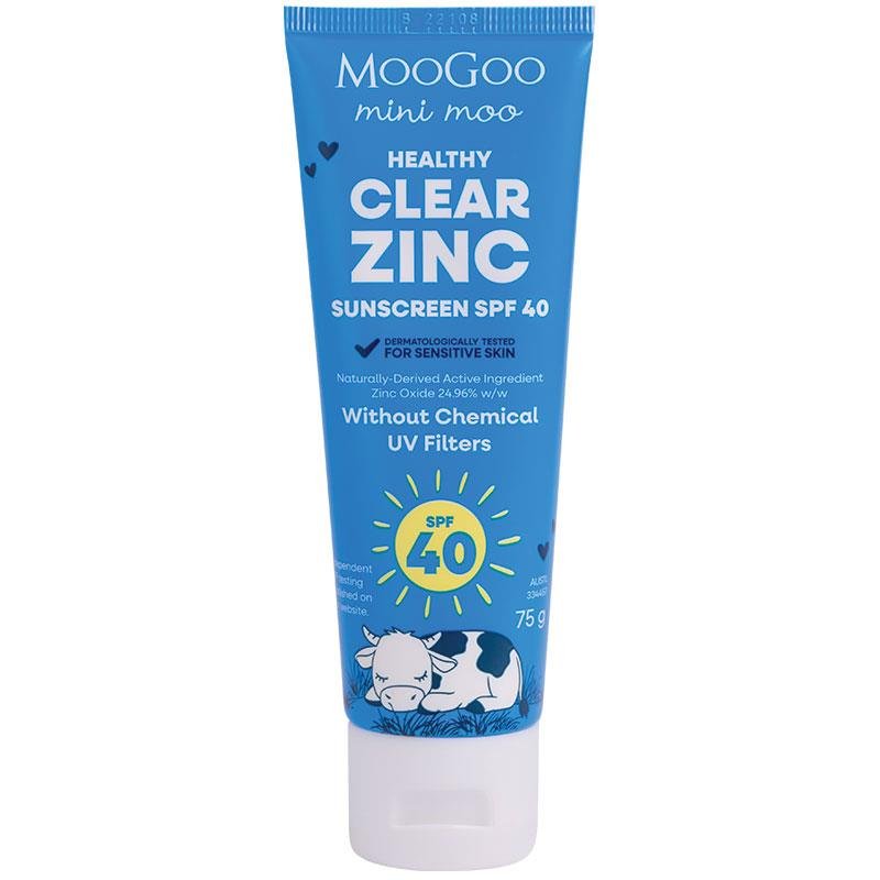 MooGoo Mini Moo 儿童物理防晒霜 SPF40 75g