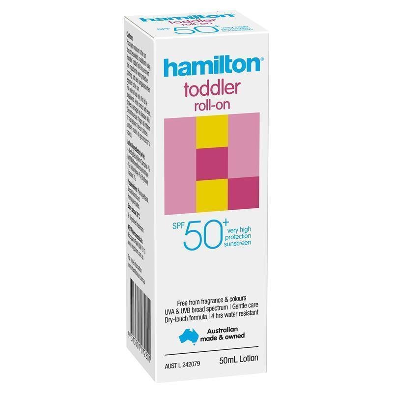Hamilton 汉密尔顿 SPF50+ 幼儿防晒走珠 50ml