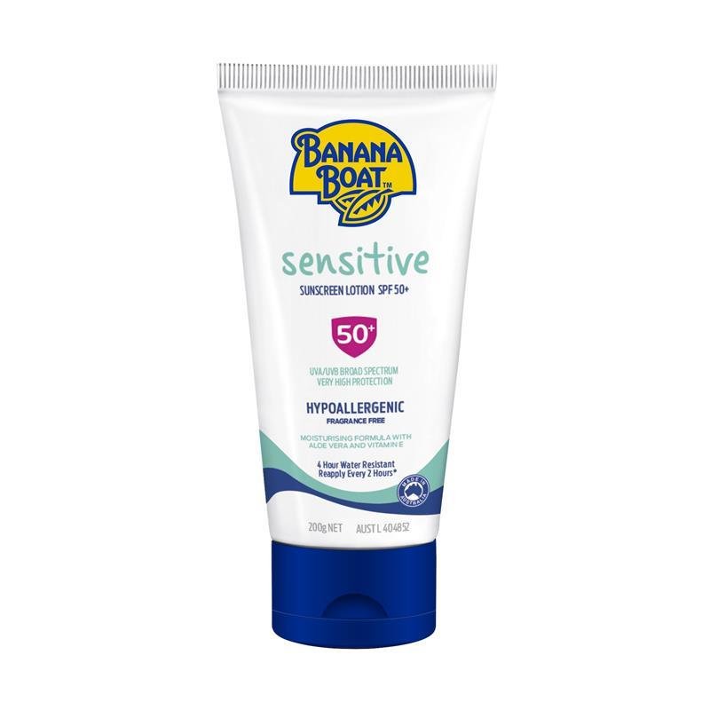 香蕉船 Banana Boat SPF50+ 敏感肌防晒霜 200g