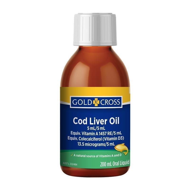 Gold Cross 鳕鱼肝油 200ml