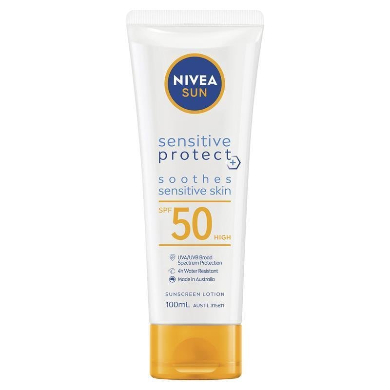 妮维雅 户外敏感肌防护防晒乳 SPF50 100ml