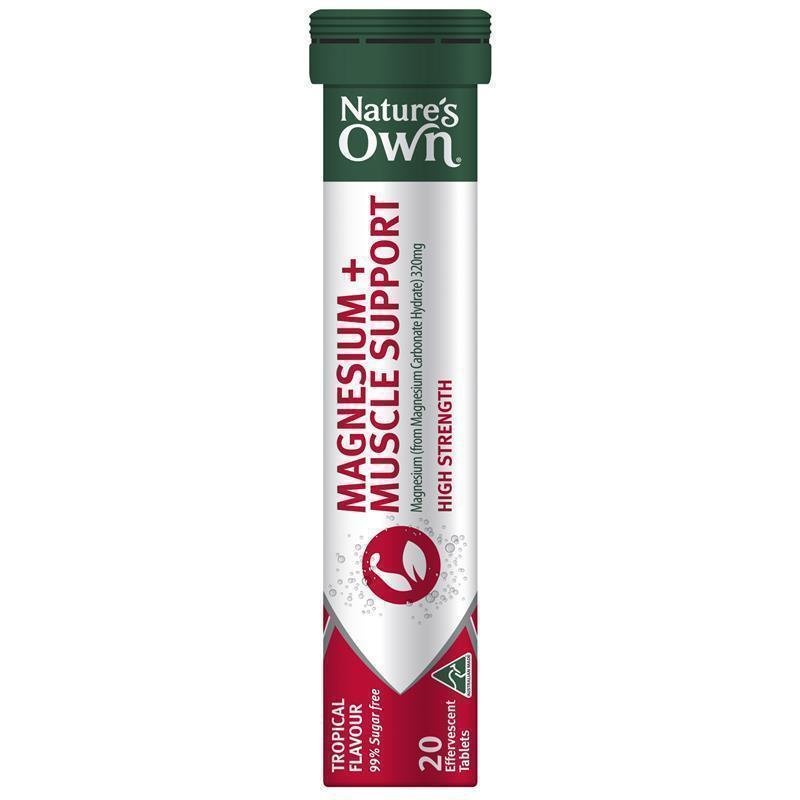 Nature's Own 镁元素+肌肉支持泡腾片 20片