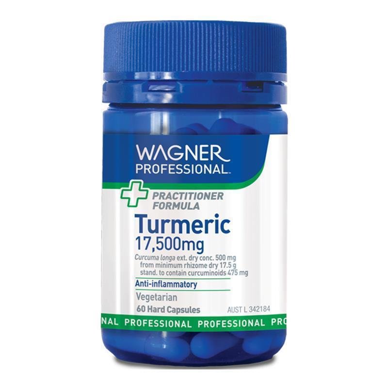 Wagner 专业级姜黄 17500mg 60粒素食胶囊