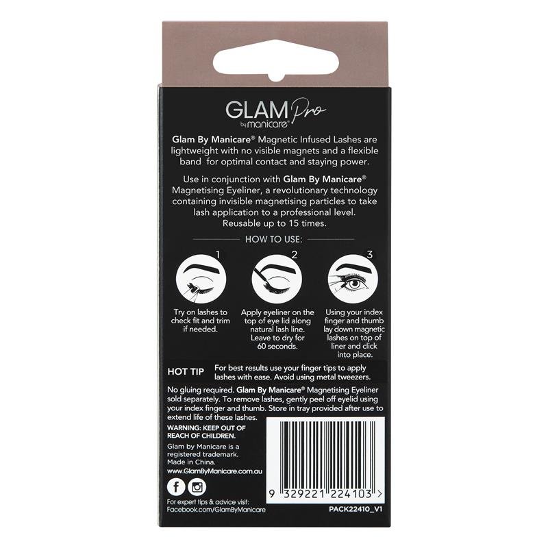 Glam by Manicare 专业磁吸假睫毛 Quinn奢华款