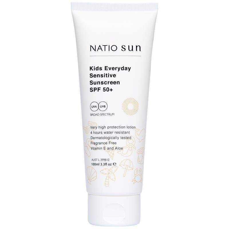 Natio 儿童日常温和防晒乳 SPF50+ 100ml