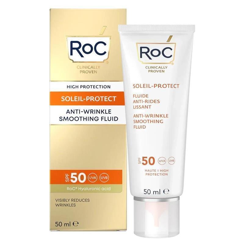 RoC 索菲 Soleil-Protect 抗皱柔肤防晒乳 SPF50 50ml