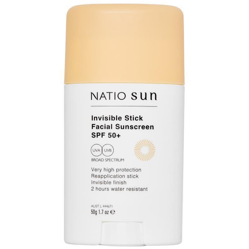 Natio 隐形面部防晒棒 SPF50+ 50g