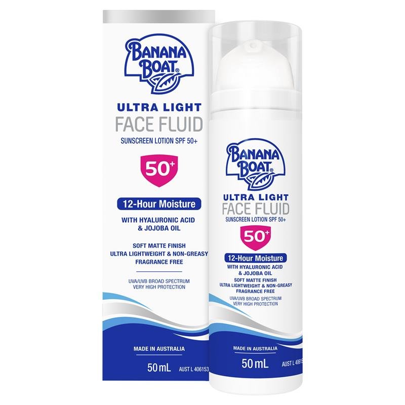 Banana Boat 香蕉船 轻盈面部防晒液 SPF50+ 50ml