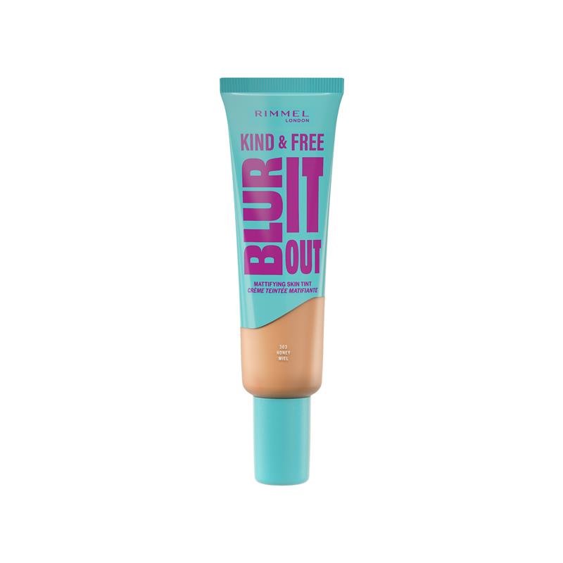 Rimmel 芮谜 Kind & Free 雾感裸肌粉底液 303 蜂蜜色 Honey