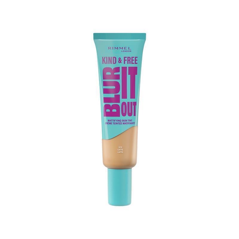 Rimmel 芮谜 Kind & Free 雾感裸肌粉底液 410 拿铁色 Latte