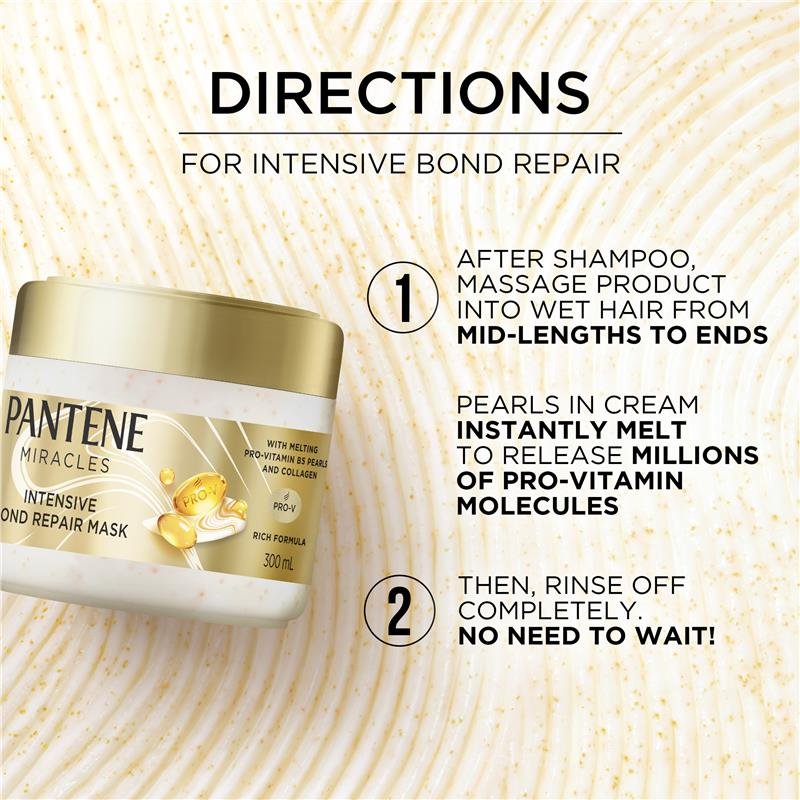 Pantene 潘婷奇迹系列深层键合修护发膜 300ml