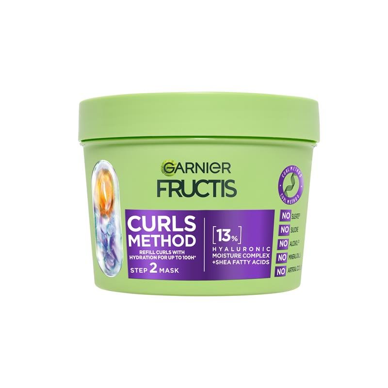 Garnier Fructis 卡尼尔水果鲜养卷发护理发膜 370ml