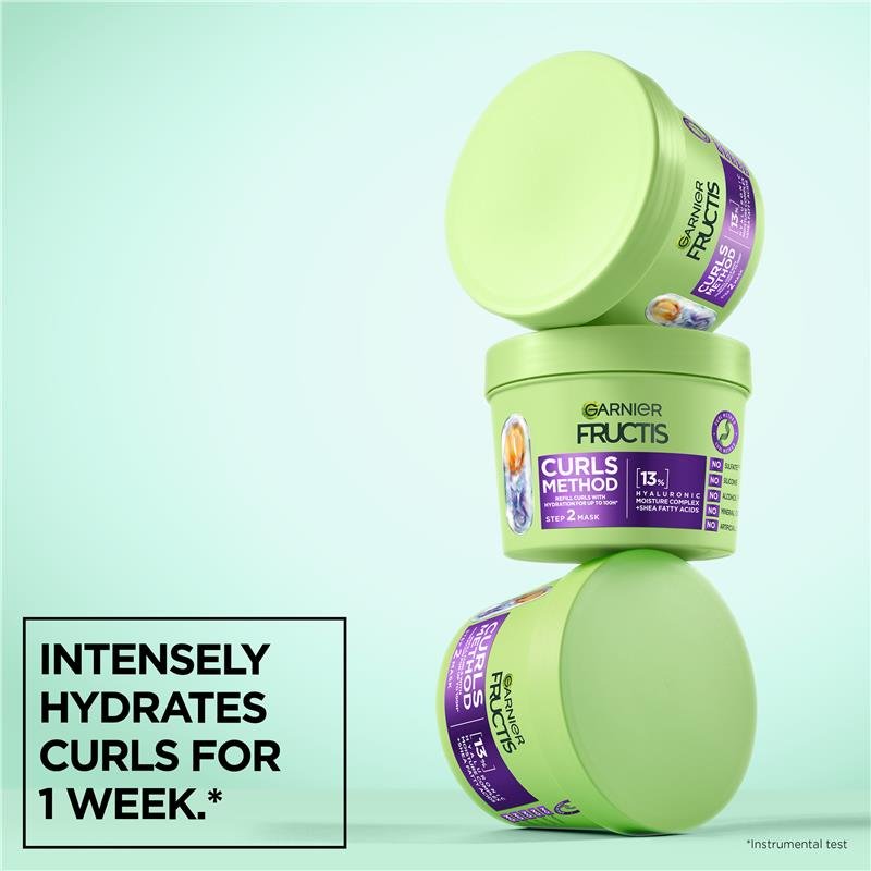 Garnier Fructis 卡尼尔水果鲜养卷发护理发膜 370ml