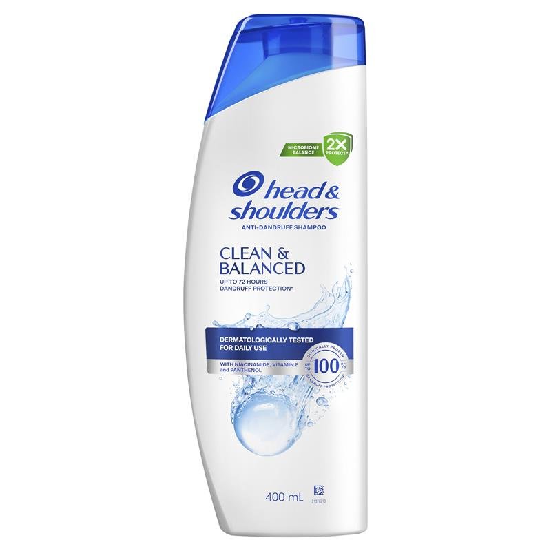 Head & Shoulders 海飞丝 净爽平衡去屑洗发水 400ml
