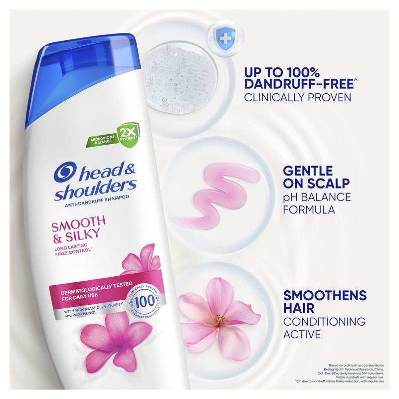 Head & Shoulders 海飞丝 丝质柔顺去屑洗发水 400ml