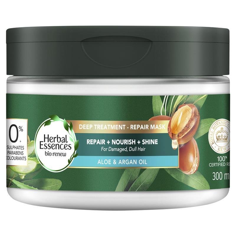 Herbal Essences 草本精华 摩洛哥坚果油&芦荟深层修护发膜 300ml