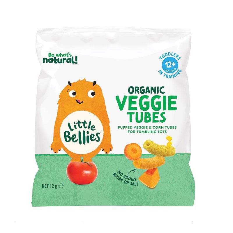 Little Bellies 贝贝小肚 有机蔬菜泡芙条 12g