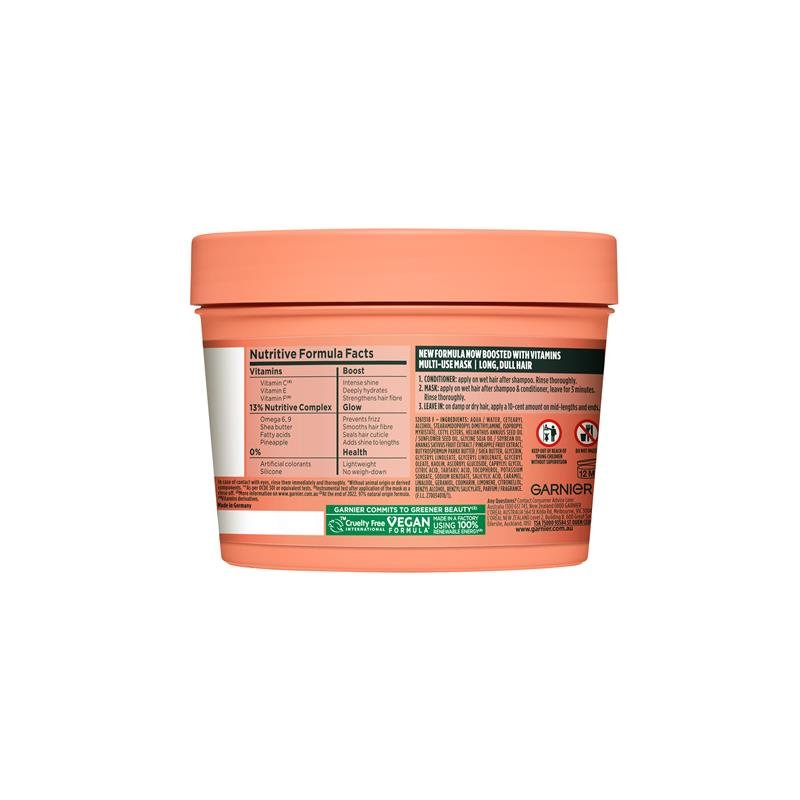 Garnier 卡尼尔 Fructis 菠萝水果护发发膜 390ml