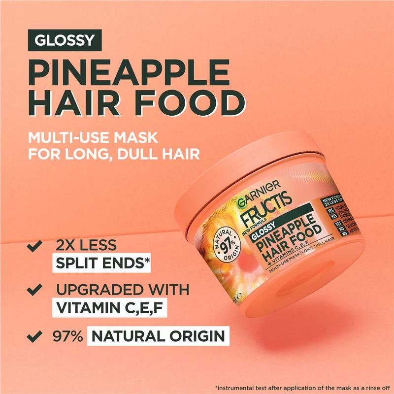 Garnier 卡尼尔 Fructis 菠萝水果护发发膜 390ml