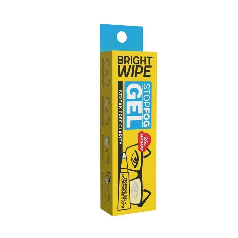 BrightWipe 镜片防雾凝胶 10g(附超细纤维布)