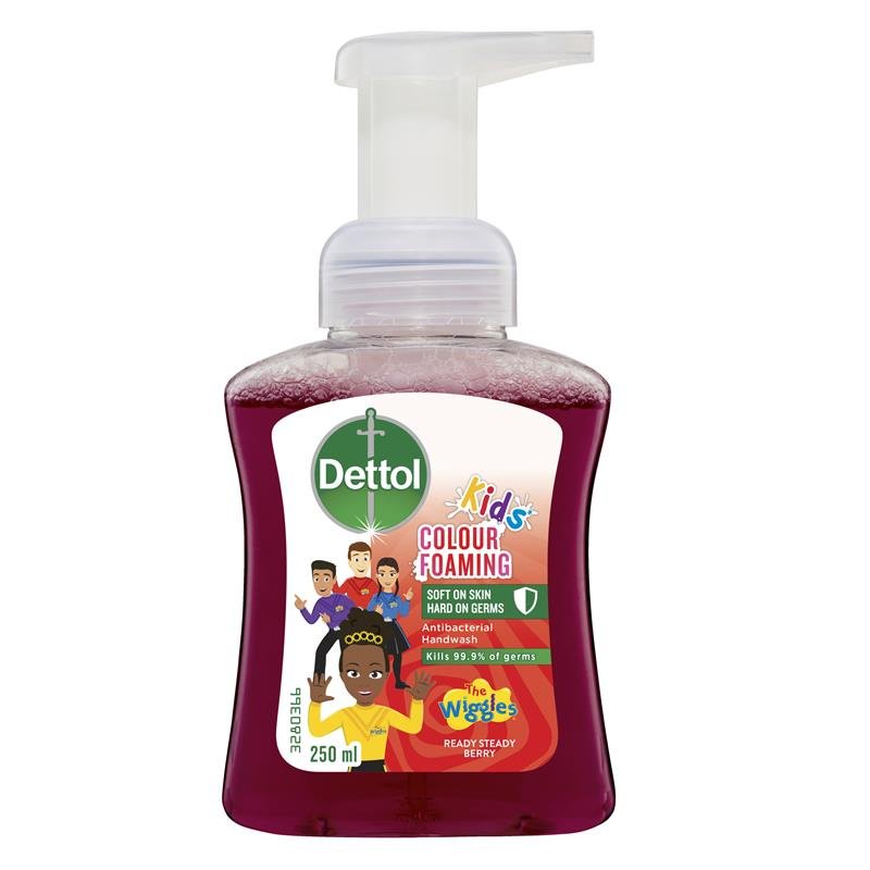 Dettol 滴露 儿童 The Wiggles 变色泡沫洗手液 浆果香 250ml