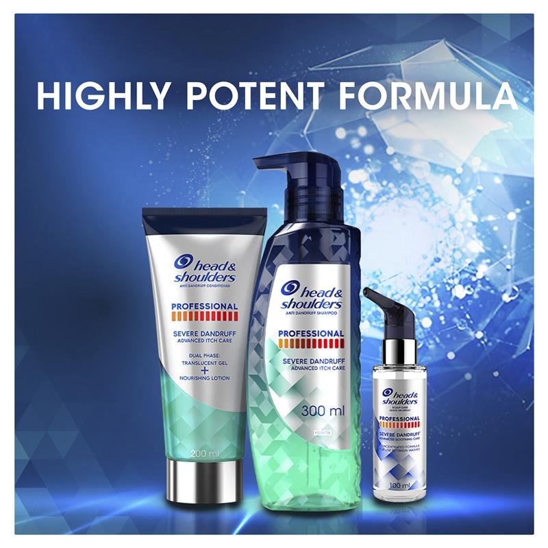 Head & Shoulders 海飞丝 专业去屑系列 控油洗发露(严重头屑适用)300ml