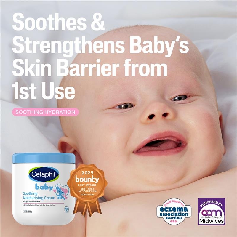 Cetaphil Baby Soothing Moisturising Cream 566g