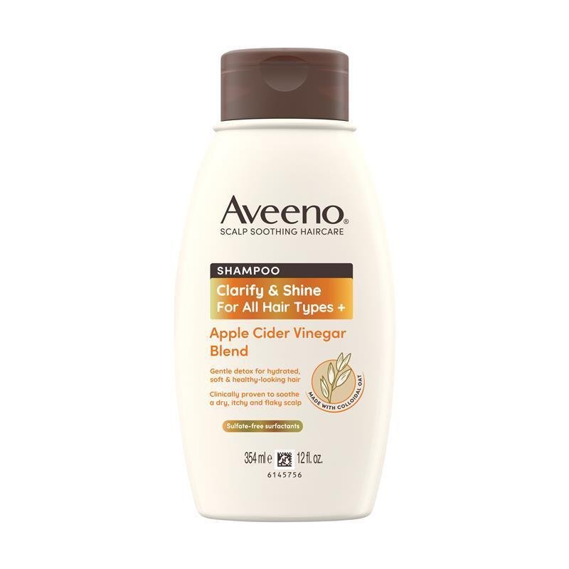 Aveeno 苹果醋净化洗发水 暗沉发质 354ml