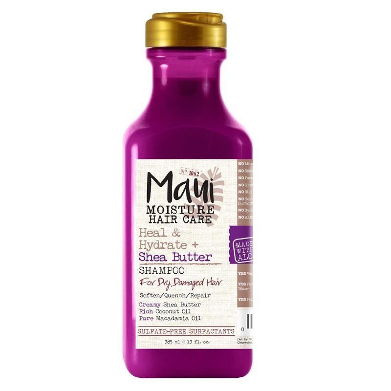 Maui 乳木果保湿修护洗发水 干枯受损 385ml